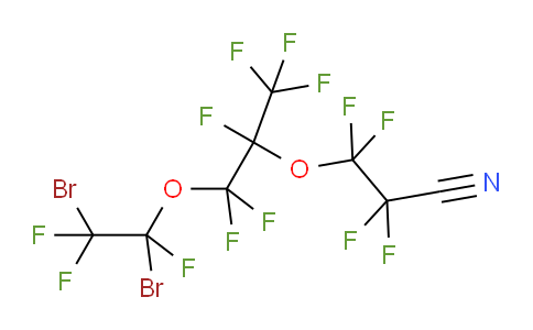 8,9-Dibromoperfluoro-5-methyl-4,7-dioxanonanenitrile