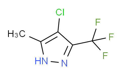 4-Chloro-5-methyl-3-(trifluoromethyl)-1H-pyrazole