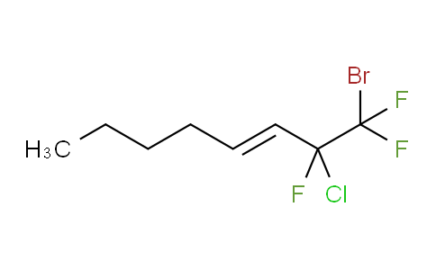 1-Bromo-2-chloro-1,1,2-trifluorooct-3-ene