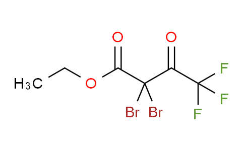 Ethyl 2,2-dibromo-4,4,4-trifluoroacetoacetate