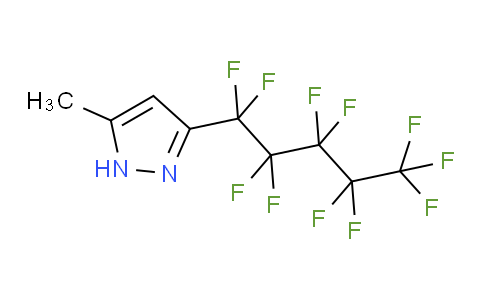 5(3)-Methyl-3(5)-(perfluoropentyl)pyrazole