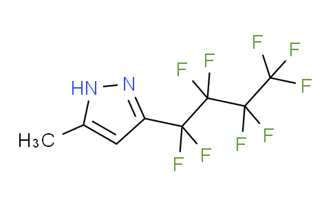 5(3)- Methyl-3(5)-(nonafluorobutyl)pyrazole