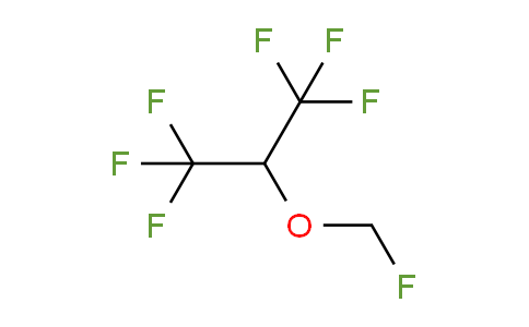 Fluoromethyl 1,1,1,3,3,3-hexafluoroisopropyl ether (Sevoflurane)