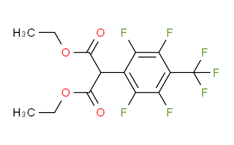 Diethyl 4-(trifluoromethyl)tetrafluorophenylmalonate