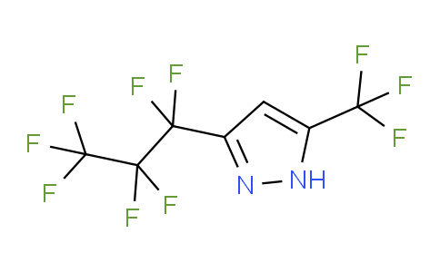3(5)-Heptafluoropropyl-5(3)-(trifluoromethyl)pyrazole