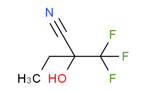 2-Hydroxy-2-(trifluoromethyl)butyronitrile