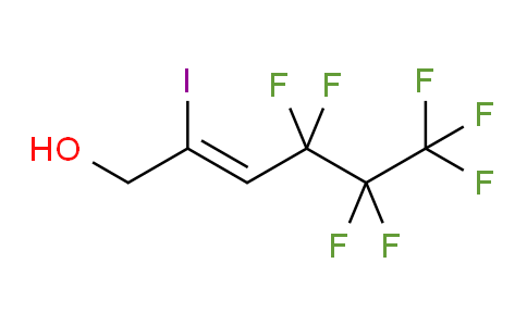 4,4,5,5,6,6,6-Heptafluoro-2-iodohex-2-en-1-ol