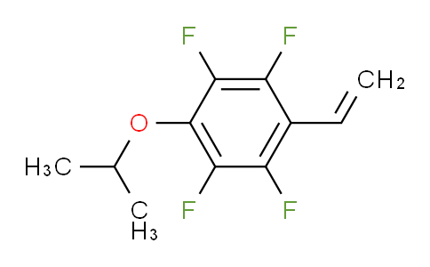 4-Isopropoxy-2,3,5,6-tetrafluorostyrene