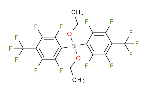 Diethoxybis[2,3,5,6-tetrafluoro-4-(trifluoromethyl)phenyl]silane