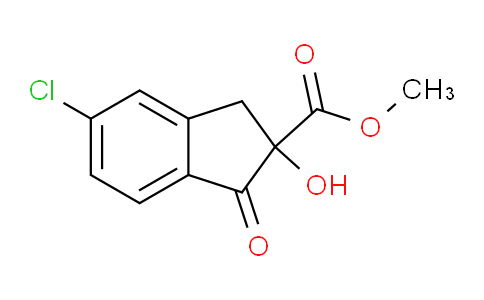 5-Chloro-2-hydroxy-2-methoxycarbonyl-1-indanone
