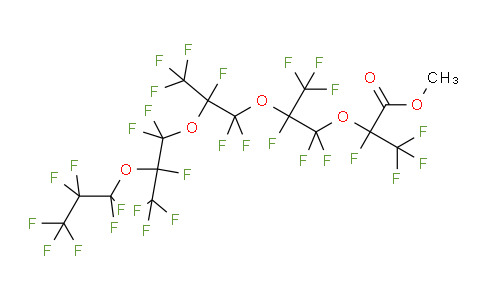 Methyl perfluoro(2,5,8,11-tetramethyl-3,6,9,12-tetraoxapentadecanoate)