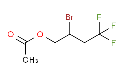 2-Bromo-4,4,4-trifluorobutyl acetate