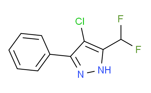 4-Chloro-3(5)-difluoromethyl-5(3)-phenylpyrazole