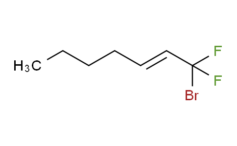 1-Bromo-1,1-difluorohept-2-ene