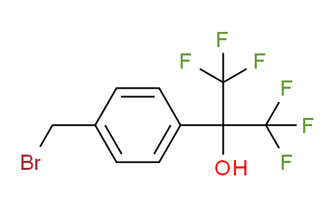2-[4-(Bromomethyl)phenyl]hexafluoropropan-2-ol