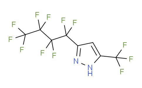 3(5)-Nonafluorobutyl-5(3)-(trifluoromethyl)pyrazole