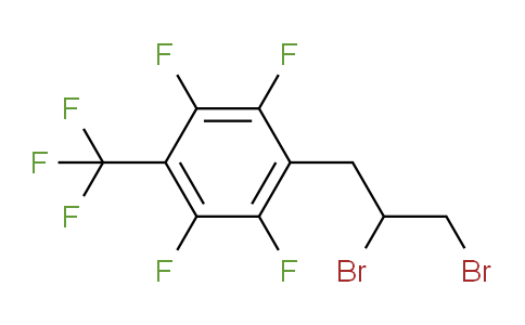 4-(2,3-Dibromopropyl)-2,3,5,6-tetrafluorobenzotrifluoride