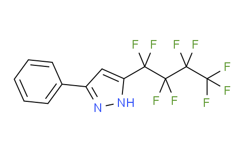 3(5)-Nonafluorobutyl-5(3)-phenylpyrazole