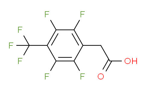 2,3,5,6-Tetrafluoro-4-(trifluoromethyl)phenylacetic acid