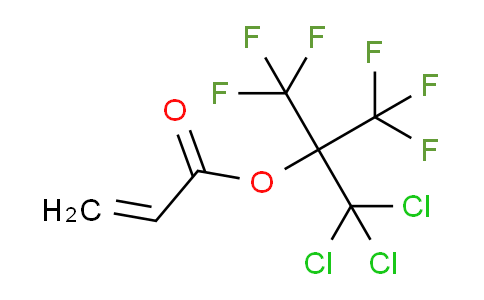 1,1-Bis(trifluoromethyl)-2,2,2-trichloroethyl acrylate
