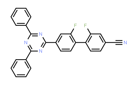 OD0024 | 2291171-93-0 | [1,1'-Biphenyl]-4-carbonitrile, 4'-(4,6-diphenyl-1,3,5-triazin-2-yl)-2,2'-difluoro-