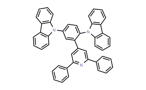 OD0026 | 895146-23-3 | 9H-Carbazole, 9,9[2-(2,6-diphenyl-4-pyridinyl)-1,4-phenylene]bis-