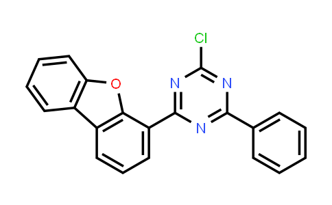 2-Chloro-4-dibenzofuran-4-yl-6-phenyl-[1,3,5]triazine