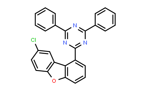 2-(8-氯-1-二苯并呋喃-基)-4,6-二苯基-1,3,5-三嗪