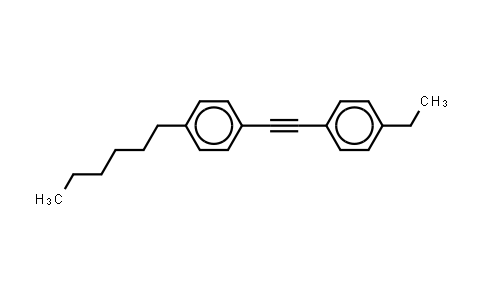 1-Ethyl-4-[2-(4-N-hexylphenyl)ethynyl]benzene