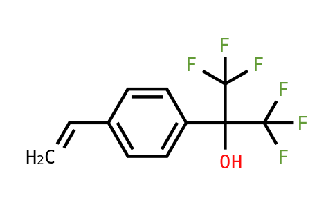 1,1,1,3,3,3-Hexafluoro-2-(4-vinylphenyl)propan-2-ol