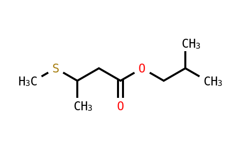 3-甲硫基丁酸异丁酯;3-(甲基硫代)丁酸异丁酯