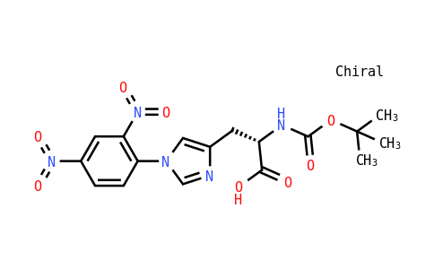 N-(叔丁氧羰基)-1-(2,4-二硝基苯基)-L-组氨酸