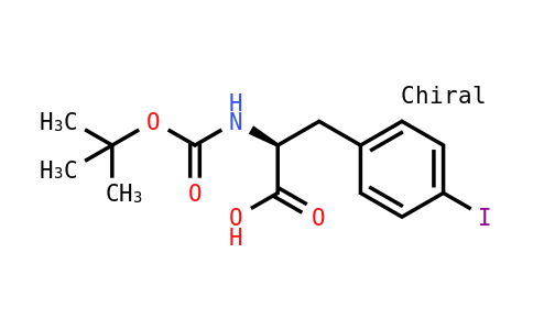 BOC-4-碘-L-苯丙氨酸