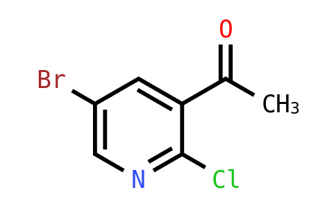 1-(5-Bromo-2-chloropyridin-3-YL)ethanone