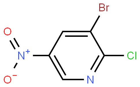 3-溴-2-氯-5-硝基吡啶
