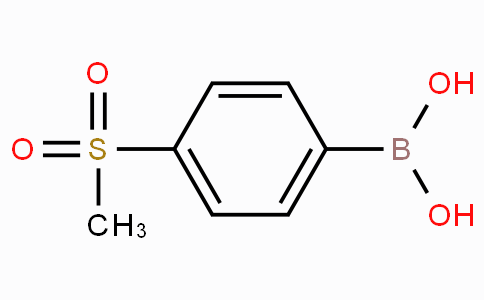 4-(甲磺酰基)苯硼酸(含有数量不等的酸酐)