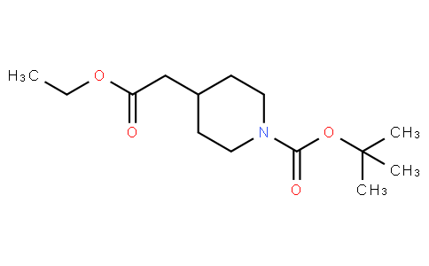 tert-Butyl 4-(2-ethoxy-2-oxoethyl)piperidine-1-carboxylate