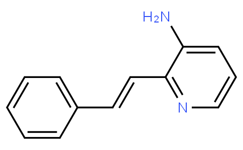 3-Pyridinamine, 2-(2-phenylethenyl)-