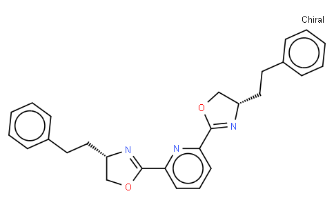 (S)-BnCH2-PyBox, (S,S)-2,6-Bis(4-benzylmethyl-2-oxazolin-2-yl)pyridine