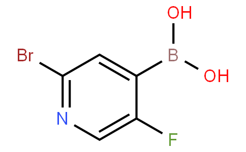 2-BROMO-5-FLUOROPYRIDINE-4-BORONIC ACID