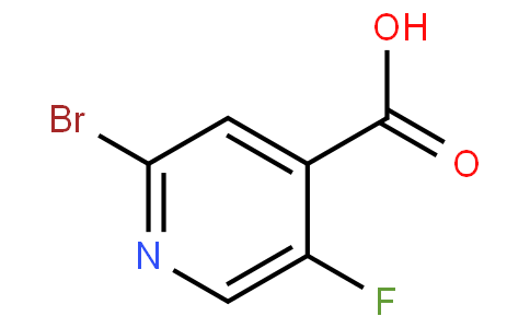 2-溴-5-氟吡啶-4-甲酸