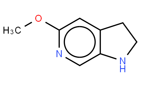 1H-Pyrrolo[2,3-c]pyridine,2,3-dihydro-5-methoxy-(9CI)