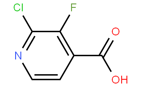2-Chloro-3-fluoroisonicotinic acid