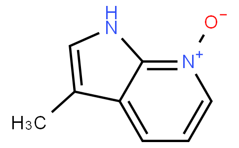 1H-Pyrrolo[2,3-b]pyridine, 3-methyl-, 7-oxide (9CI)