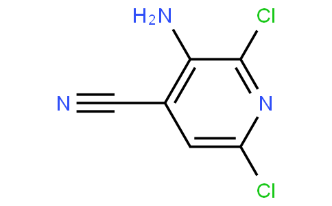 3-AMINO-2,6-DICHLORO-4-CYANOPYRIDINE