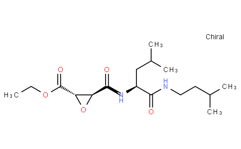(2S,3S)-3-[[[(1S)-3-Methyl-1-[[(3-methylbutyl)amino]carbonyl]-butyl]amino]carbonyl]-2-oxiranecarboxylic acid ethyl ester