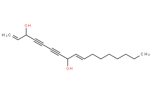 1,9-HEPTADECADIENE-4,6-DIYNE-3,8-DIOL