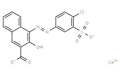 calcium 4-[(4-chloro-3-sulphonatophenyl)azo]-3-hydroxy-2-naphthoate