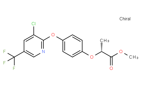 (R)-Methyl 2-(4-((3-chloro-5-(trifluoromethyl)-pyridin-2-yl)oxy)phenoxy)propanoate