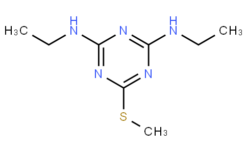 2,4-Bis(ethylamino)-6-(methylthio)-1,3,5-triazine
